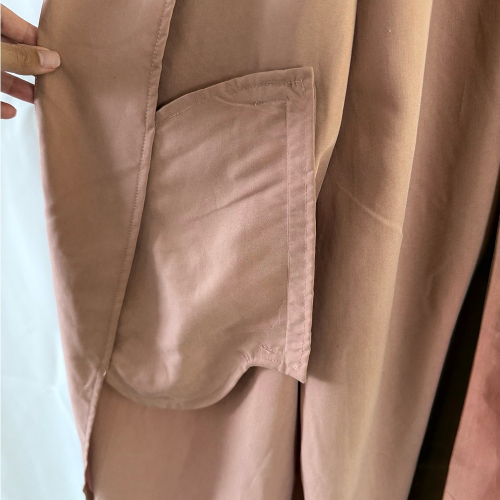 H&M | DIVIDED Modal-blend trenchcoat - Pink Beige - Picture 15 of 15